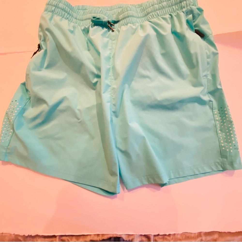 Light Blue Athletic Shorts